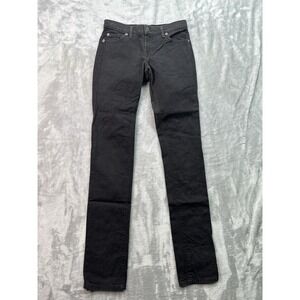 David Kahn Womens Sz 25 Designer Black Jeans Skinny Denim Ladies Pants Denim